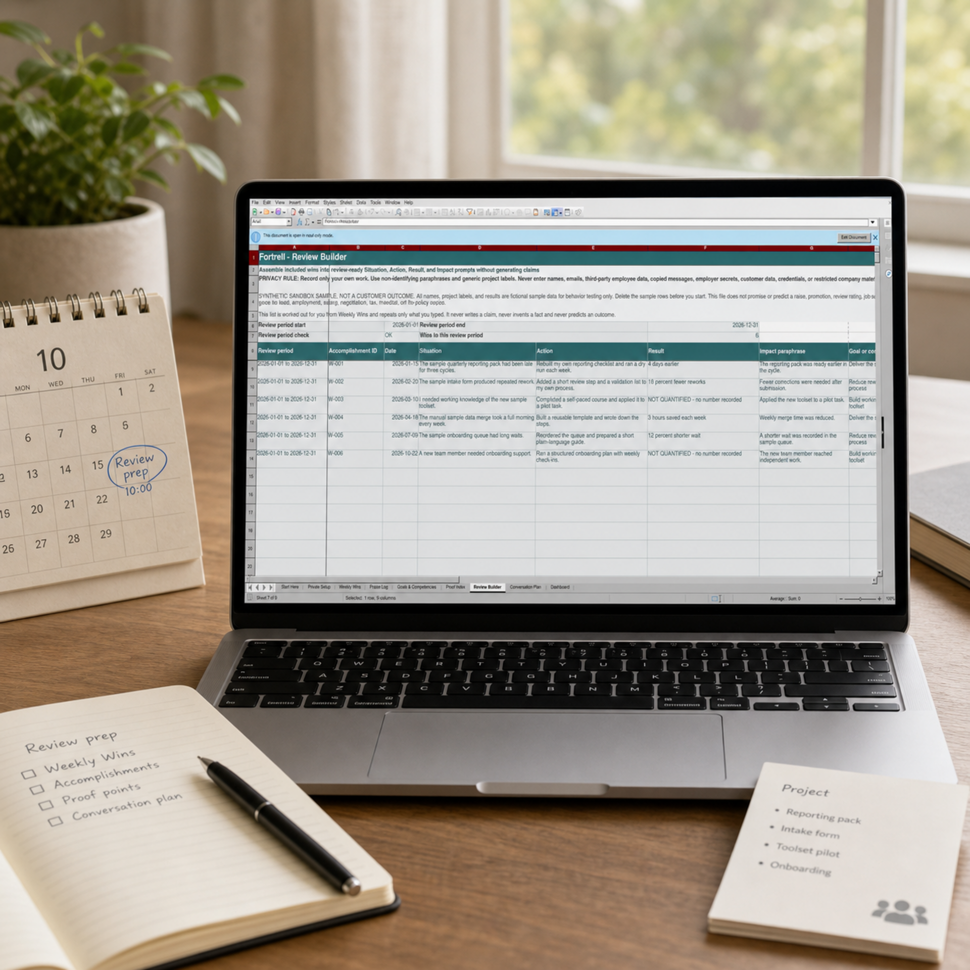 Employee Accomplishment, Performance Review, and Raise System product view 4
