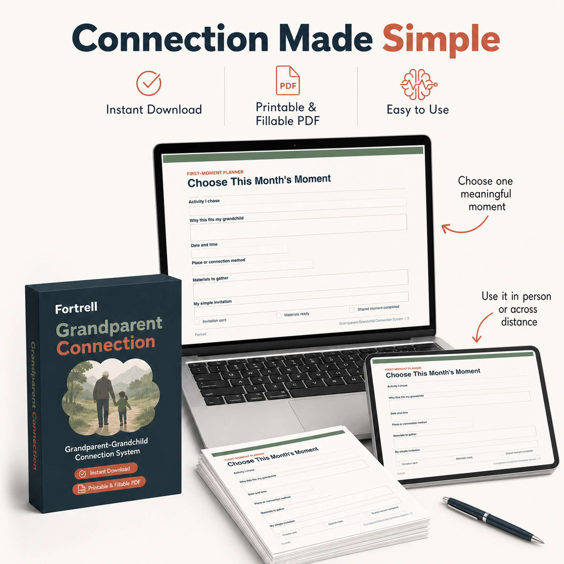 Grandparent-Grandchild Connection System
