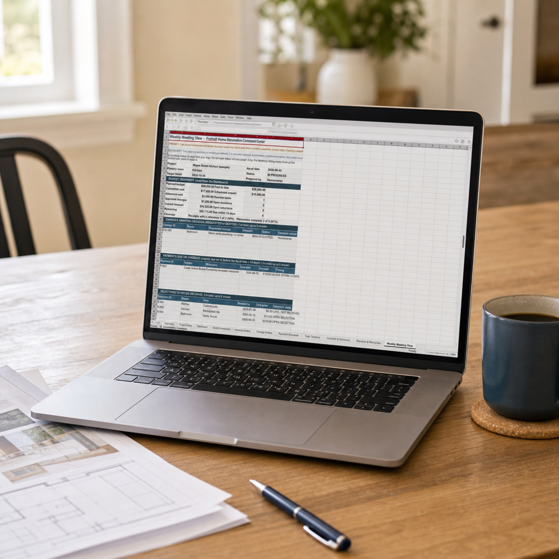 Home Renovation Command Center product view 4