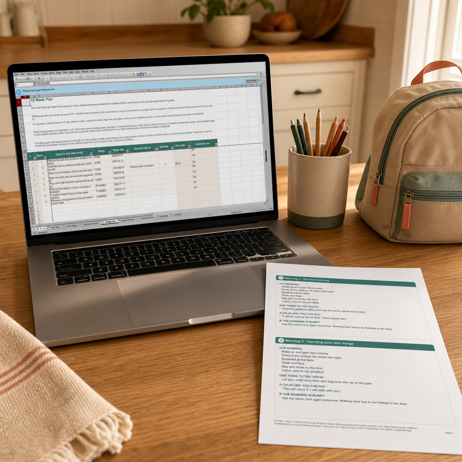 Kindergarten Readiness and First-School Transition System product view 4