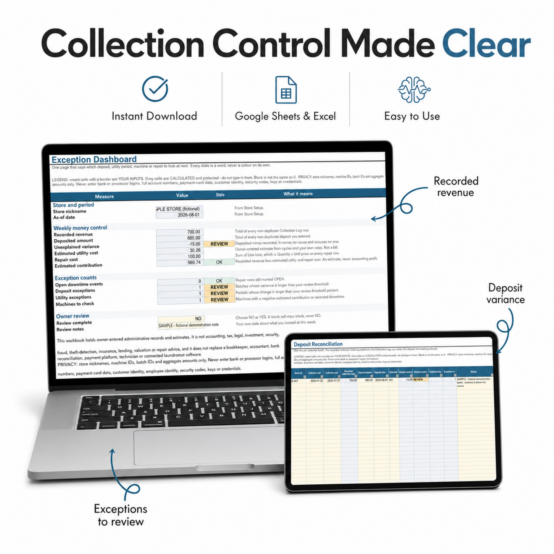 Laundromat Revenue Leakage and Machine Profit Control System