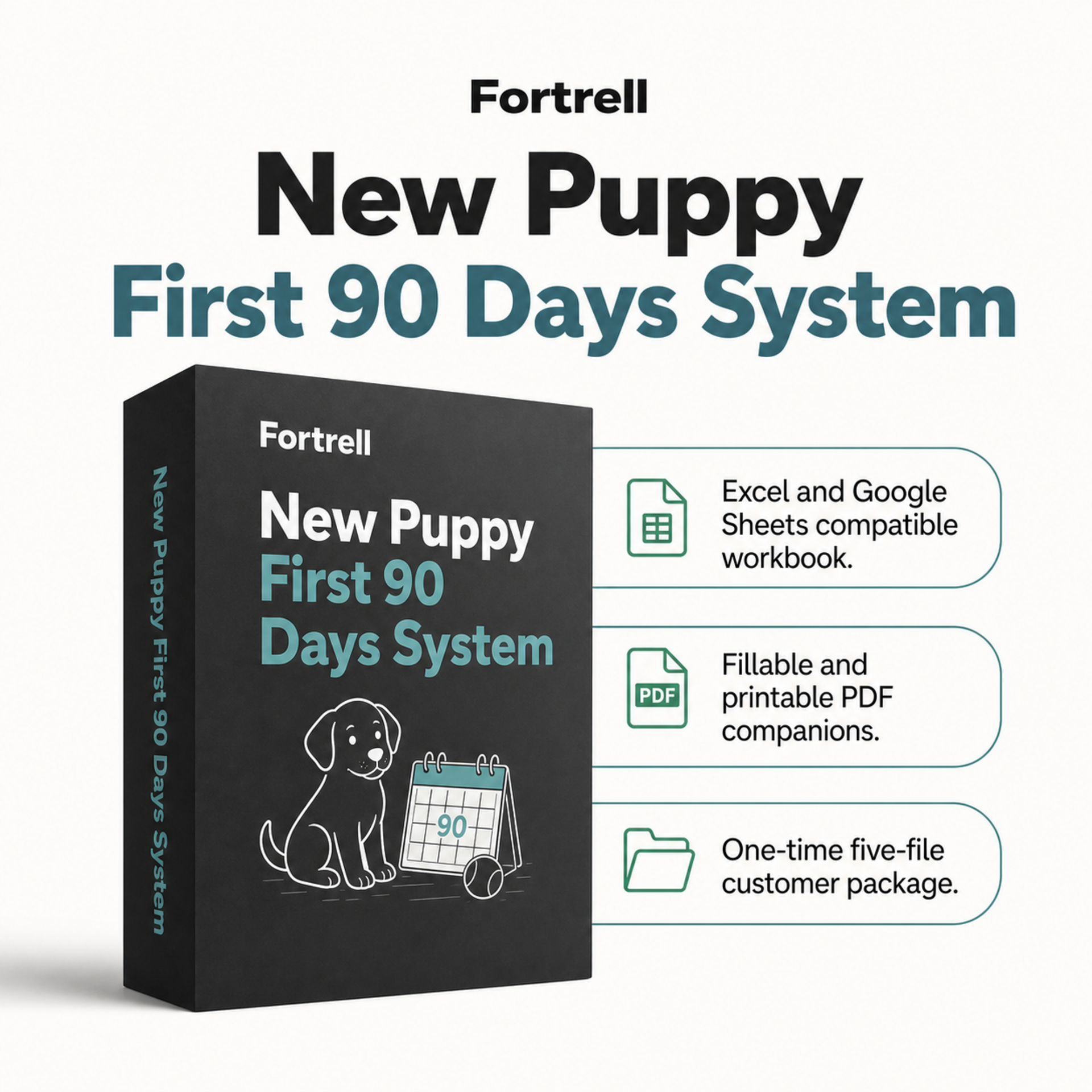 New Puppy First 90 Days System product view 2