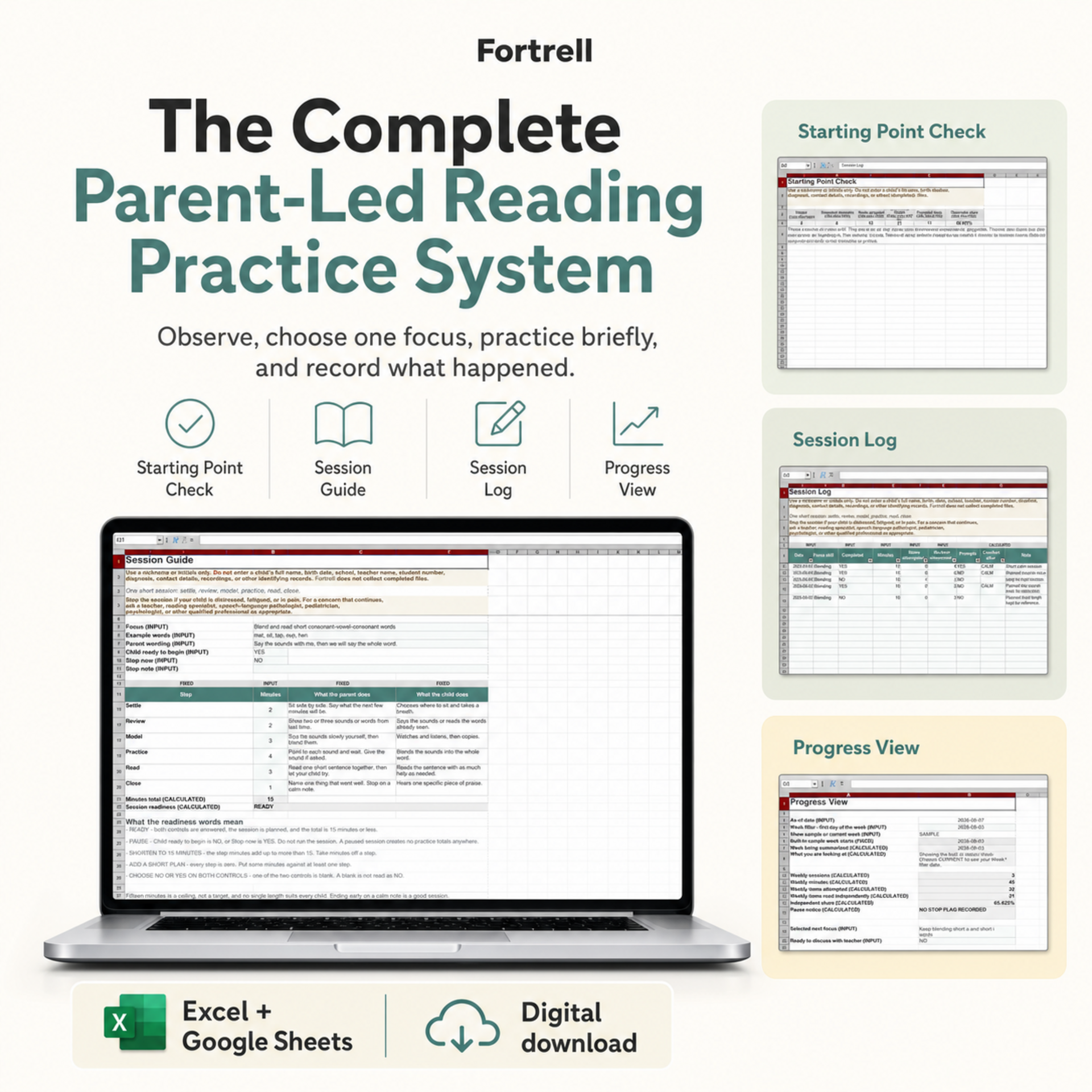 Parent-Led Reading Rescue System product view 3