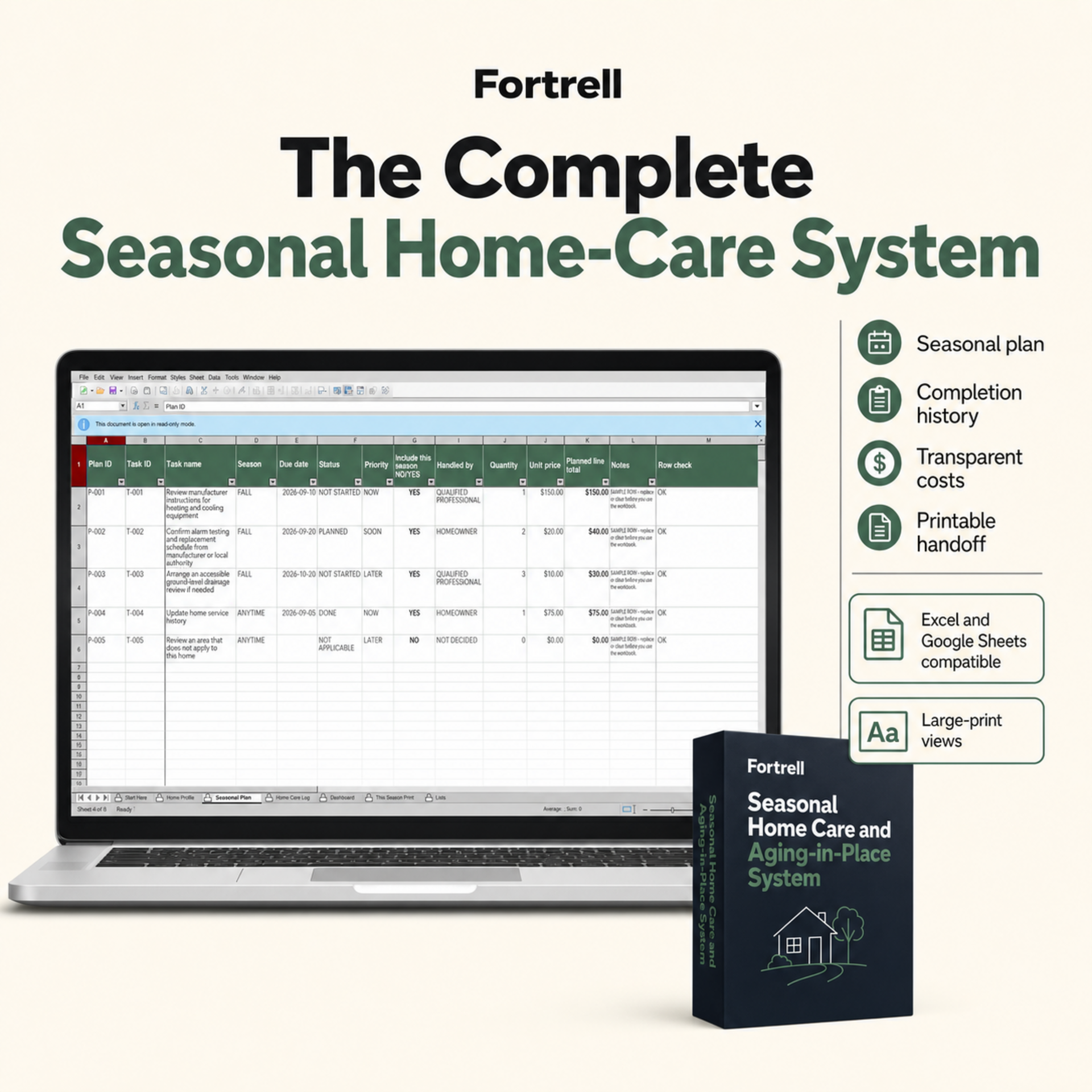 Seasonal Home Care and Aging-in-Place System product view 3