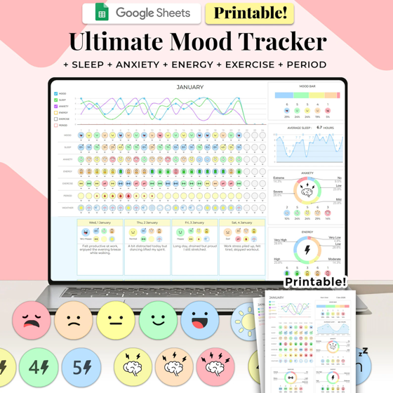 Mood Tracker — free bonus