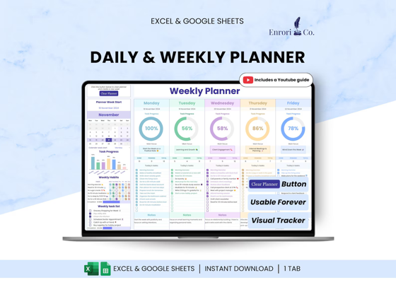 Daily Planner — free bonus