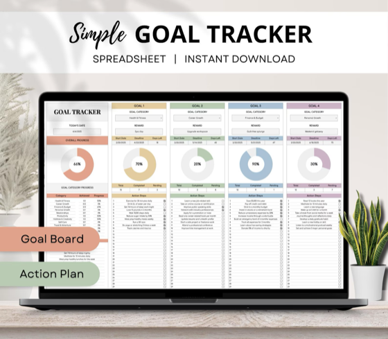 Goal Tracker — free bonus